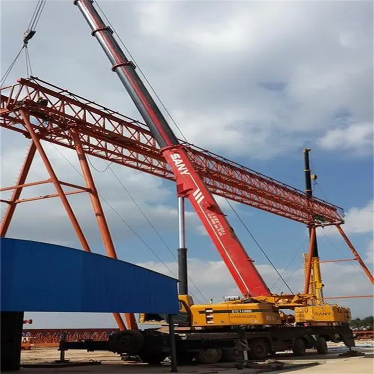 三角镇钢结构吊装